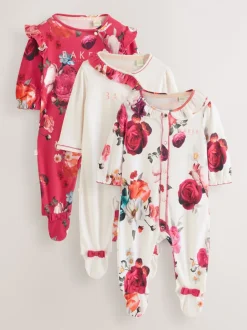 Baker by Ted Baker - Lot de 3 dors-bien Rouge Outlet