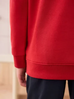 Next - Chandail scolaire à col roulé (3-17ans) Rouge Clearance