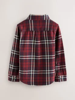 Superdry Rouge - Chemise à carreaux Sale