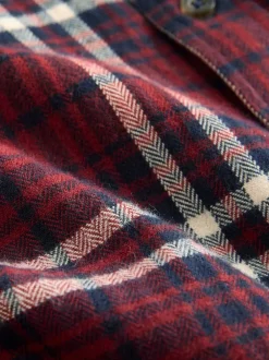 Superdry Rouge - Chemise à carreaux Sale