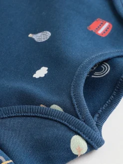 Next Rouge - Lot de 5 bodies à manches longues Bébé London New