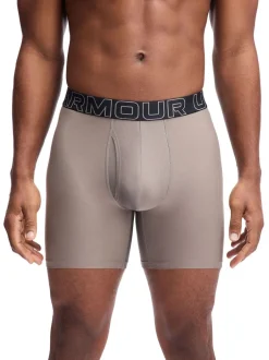 Under Armour - Lot de 3 Caleçons Tech Solid Rouge Outlet