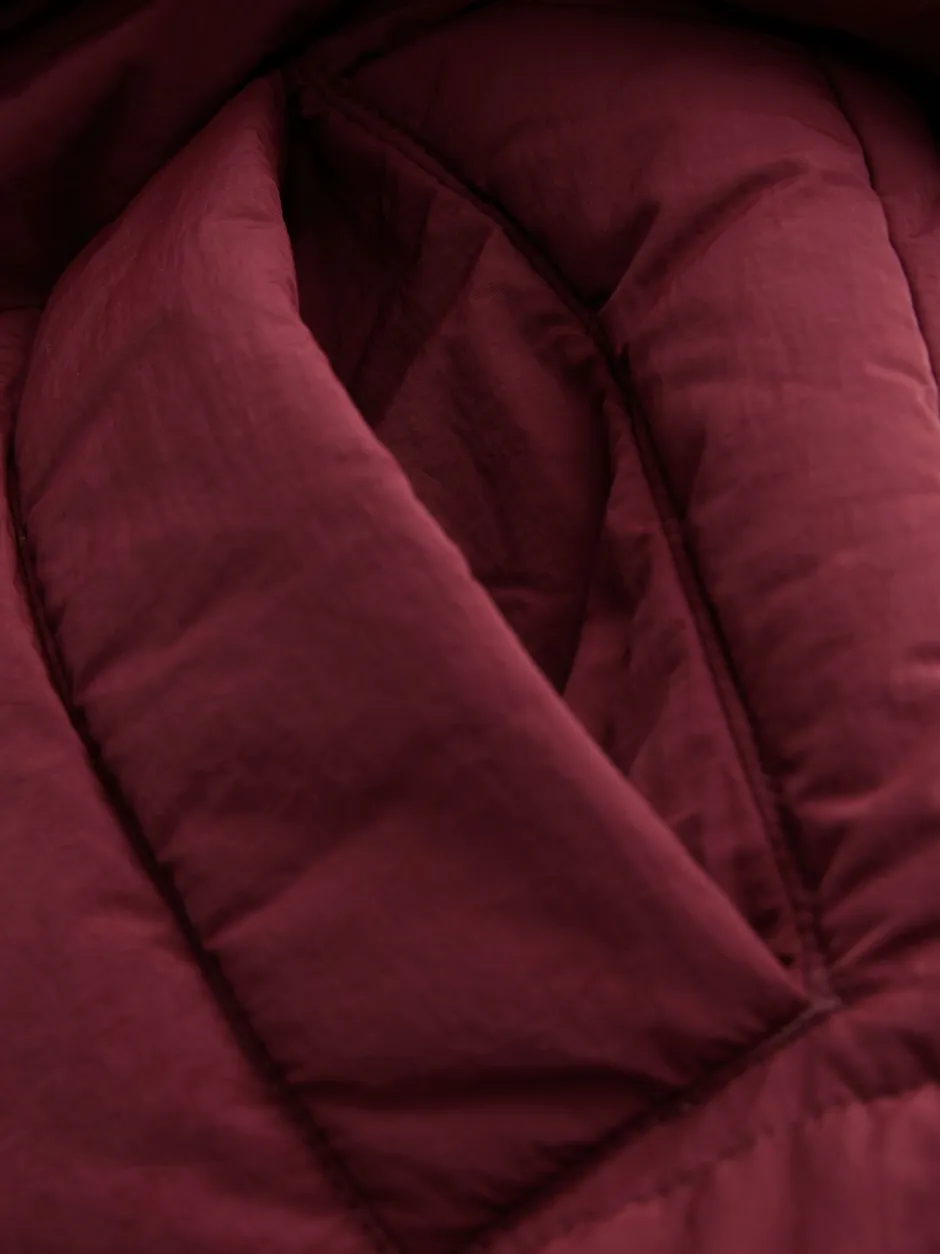 Next Rouge - Manteau long rembourré imperméable Outlet