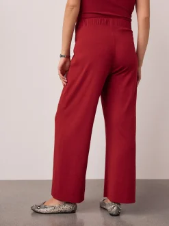 Next Rouge - Pantalons Grossesse ultra-doux Jambe large Discount