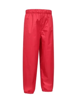 Mountain Warehouse Rouge - Pantalons imperméable doublé en polaire pour enfants Discount