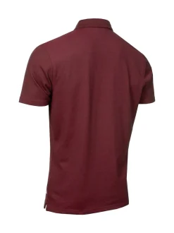 Calvin Klein Golf - Polo Uni Rouge Discount