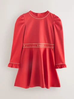 Baker by Ted Baker Rouge - Robe en point de Rome