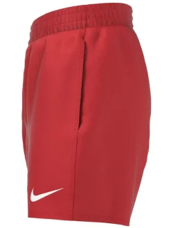 Nike - Short de bain 4 Inch Volley Rouge Clearance