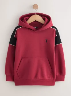 Next Rouge - Sweat à capuche color block (3-16 ans) New