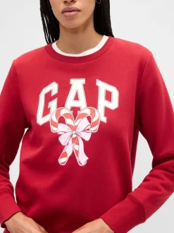 Gap - Sweat décontracté à logo Rouge Best