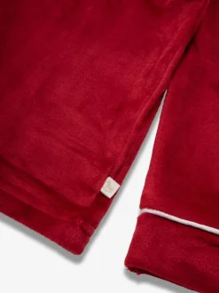 The Little Tailor Rouge - Kids Pyjama de Noël en velours doux de luxe Outlet