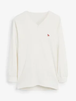 The Little Tailor Rouge - - Pyjama de Noël à motif Fair Isle de renne pour homme New