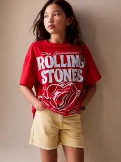 Next Rouge - T-shirt The Rolling Stones Band (3-16ans) New