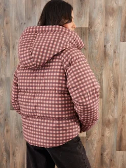 Threadbare Rouge - Veste matelassée à capuche Hot