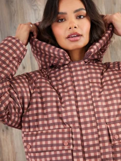 Threadbare Rouge - Veste matelassée à capuche Hot