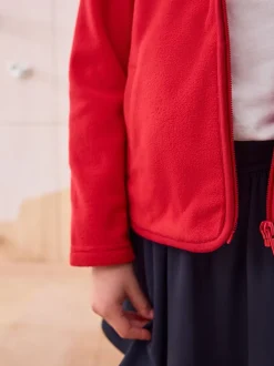 Next Rouge - Veste polaire zippée avec poches (3-16ans) Online