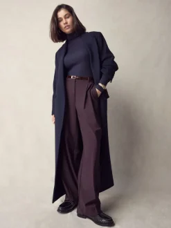 Next Rouge baie - Ceinture N. Premium Skinny Made In Italie en Cuir New