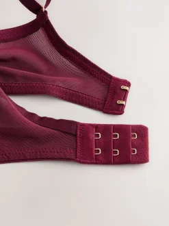 Next Rouge baie - Soutien-gorge brodé haut de gamme Sale