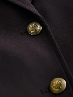 Next Rouge bordeaux - Blazer ajusté à simple boutonnage Outlet