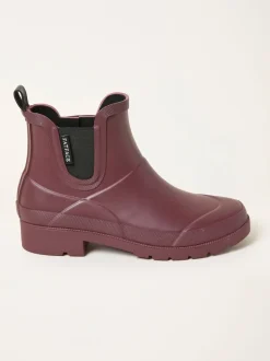 Fat Face Rouge bordeaux - Bottes de pluie en caoutchouc FatFace Online
