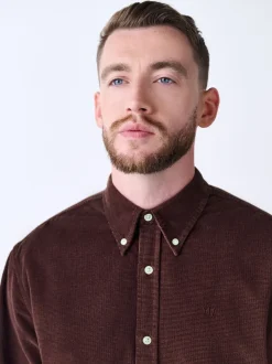 Next Rouge bordeaux - Chemise de cordon à manches longues Sale