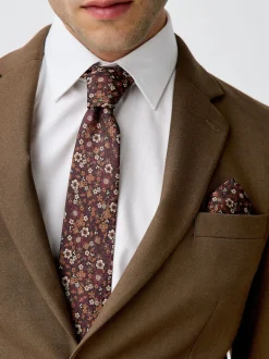 Next Rouge bordeaux - Cravates 2 Lot New