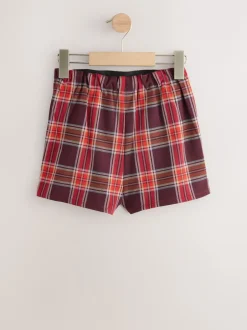 Next Rouge bordeaux - Ensemble Skort et collants à carreaux (3mois7ans) Hot
