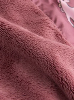 Next Rouge bordeaux - Manteau Résistant à la douche doublé de fausse fourrure (3mois-7ans) Discount