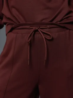 Next Rouge bordeaux - Survêtement en jersey haut de gamme Outlet