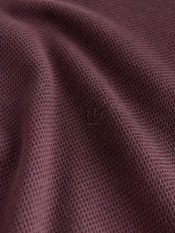 Next Rouge bordeaux - T-shirt Coupe classique à liserés 100% Coton Sale