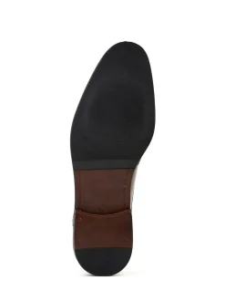 Base London Rouge Bordo - Chaussure Taper Monk Best