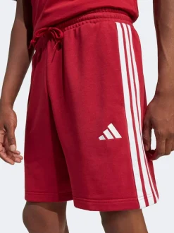 adidas - Essentiel 3-Court en éponge Rayure Rouge foncé Online