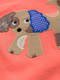 Next Rouge motif personnage - Robe en molleton décontractée (3mois à7ans) New