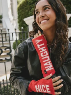 Rockett St George Rouge Naughty & Nice - Chaussons Clearance