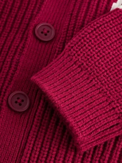 Next - Character Cardigan (3mths-7yrs) Rouge Varsity