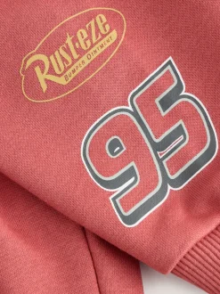 Next Rouge/anthracite - Ensemble sweat-shirt et jogging Cars Crew (9mois à8ans) Clearance