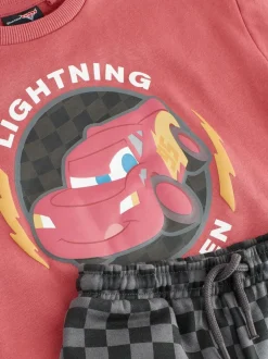 Next Rouge/anthracite - Ensemble sweat-shirt et jogging Cars Crew (9mois à8ans) Clearance