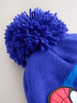 Next Rouge/bleu marine - Spidey Pom Beanie (3-10yrs) Online