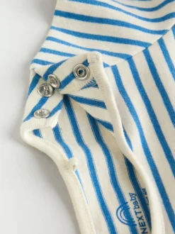 Next - Ensemble haut à manches longues et leggings 6 pièces (0mois-3ans) Rouge/Bleu/Crème Clearance