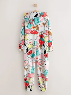 Next Rouge/Ecru - Combinaison en polaire Squishmallow Tout-en-un (6-14ans) Online