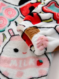 Next Rouge/Ecru - Combinaison en polaire Squishmallow Tout-en-un (6-14ans) Online