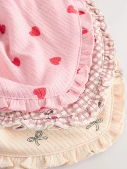 Next Rouge/Rose - Bébé BIBS 3 Pack Best