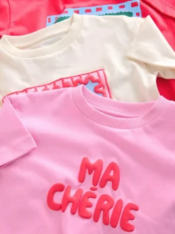 Next Rouge/rose Ma Cherie - Pyjama court 3 Pack (9mois-16ans) Hot