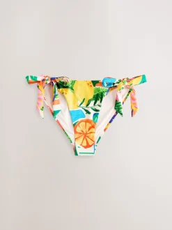 Next Rouge/Vert Tropical - Bas de bikini Online