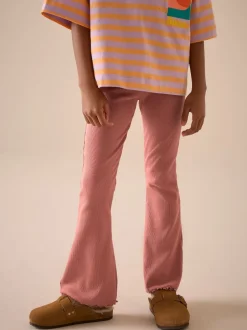 Next - Leggings évasés à côtes (3-16ans) Rouille et rose Online