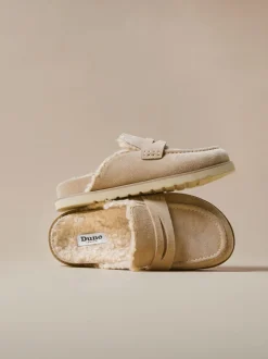 Dune London sable - Mocassins dos nu doublés Goldy Discount