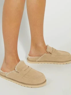 Dune London sable - Mocassins dos nu doublés Goldy Discount