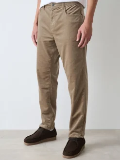 Next sable - Pantalons Motionflex extensibles en velours côtelé Online