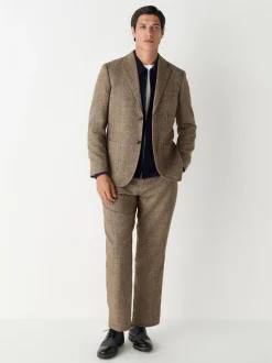 Next sable - Veste de Costume décontractée en laine Blend