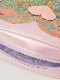 Monsoon Sac à bandoulière cœur confetti